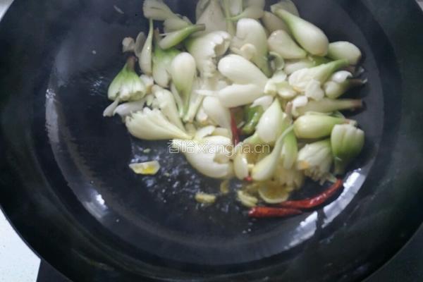 家常荞头炒肉的做法图解6