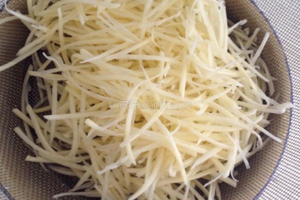 香肠土豆丝卷饼的做法图解7