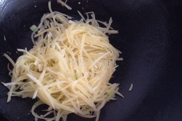 香肠土豆丝卷饼的做法图解11