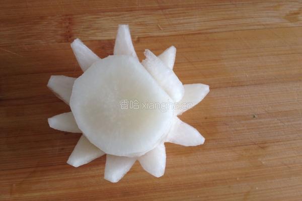 莲年有余（可做盘饰）的做法图解8