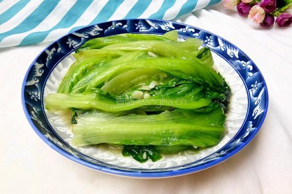 蒜蓉生菜的做法图解7