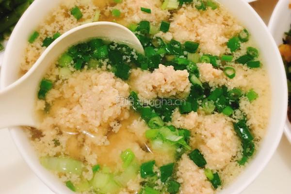 手工肉丸汤（儿童餐）的做法图解4