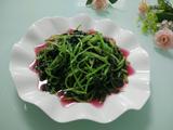 蒜泥炒红苋菜的做法[图]