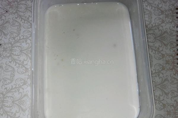 燕麦葡萄干牛奶冻的做法图解1