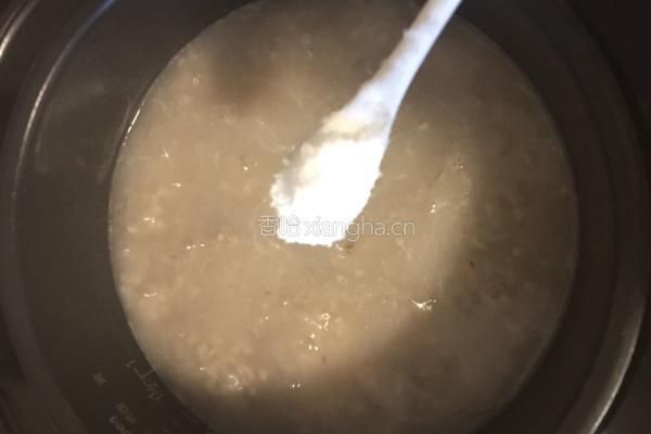 花生排骨粥的做法图解7