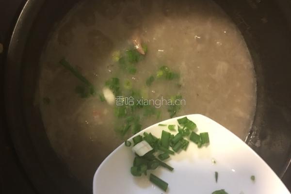 花生排骨粥的做法图解8