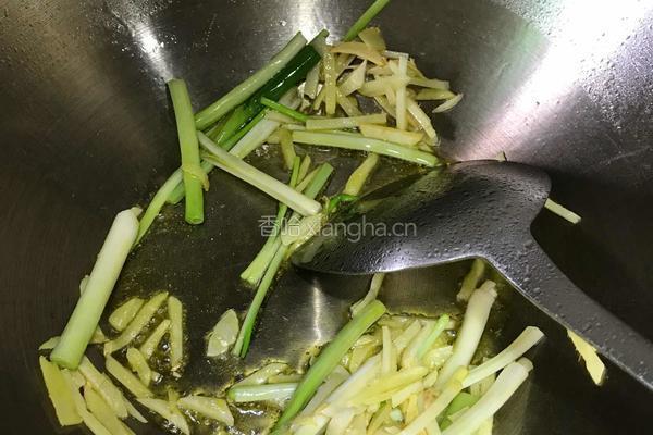 姜葱虾的做法图解7