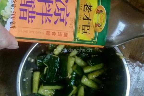 醋黄瓜的做法图解4