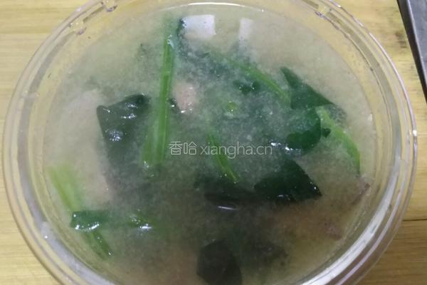 菠菜猪肝汤的做法图解7