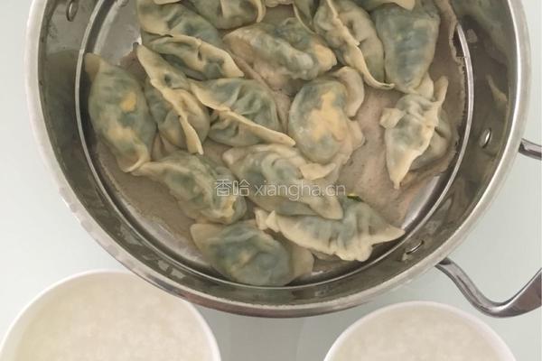 韭菜鸡蛋粉丝饺子的做法图解7