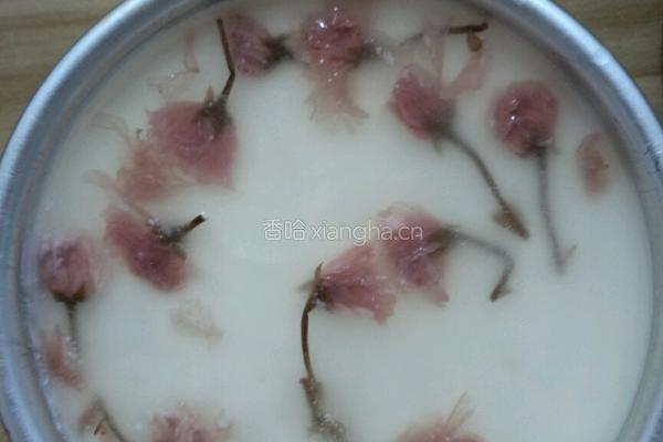 樱花慕斯蛋糕的做法图解16