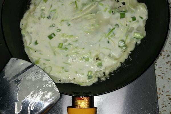 菜丝饼的做法图解4