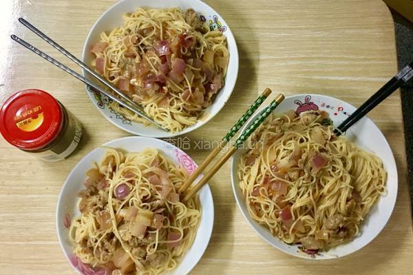 黑椒瘦肉意大利面的做法图解9