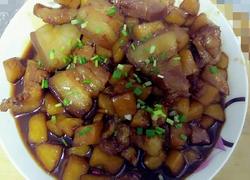 苹果酿肉