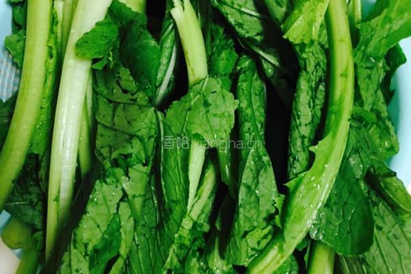 醋拌爽口春菜（瘦身功效）的做法图解1