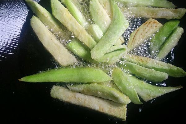 鱼香脆皮茄的做法图解5