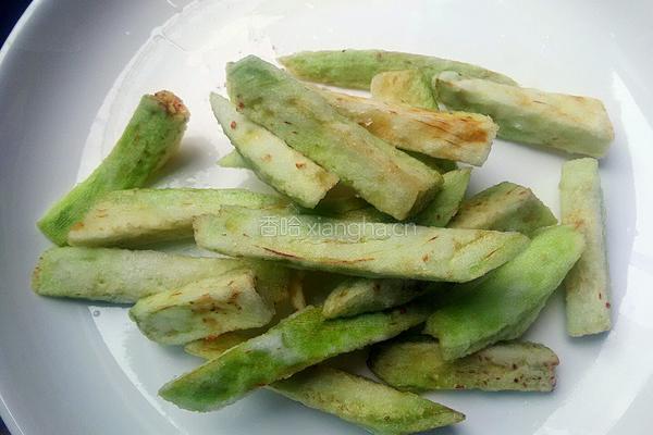 鱼香脆皮茄的做法图解6