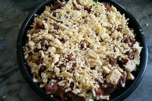 烤肉披萨的做法图解9