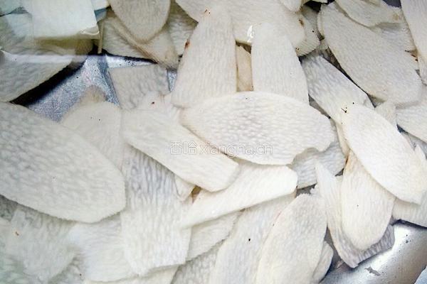 木耳炒山药的做法图解3