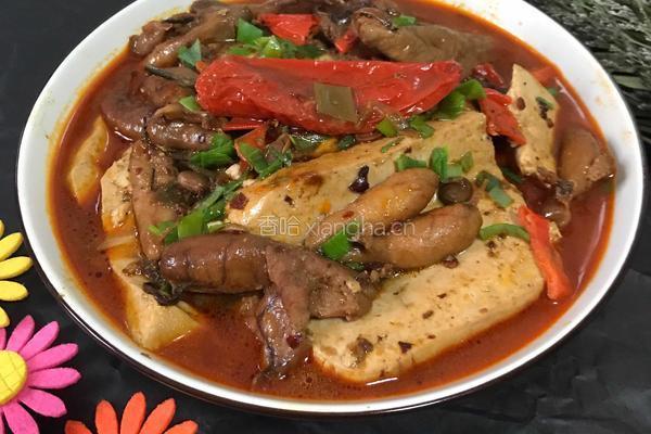 明太鱼籽炖豆腐的做法图解12