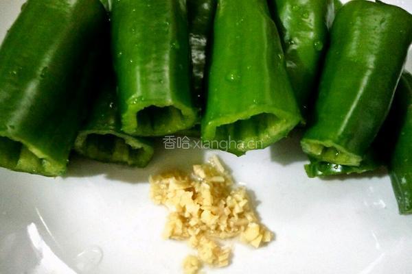 酿青椒的做法图解2