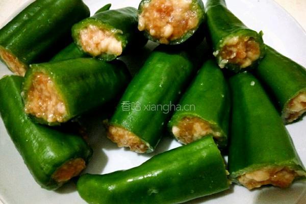 酿青椒的做法图解4
