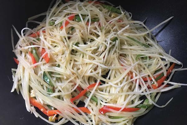 酸辣土豆丝的做法图解10