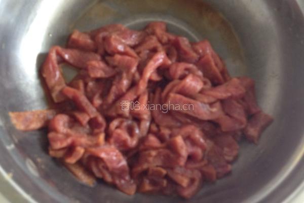 青椒牛柳的做法图解2