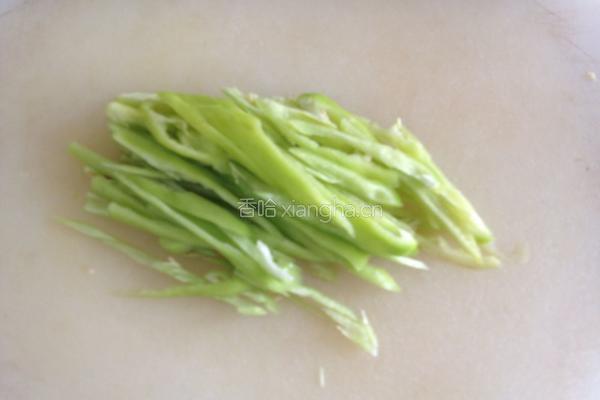 青椒牛柳的做法图解3