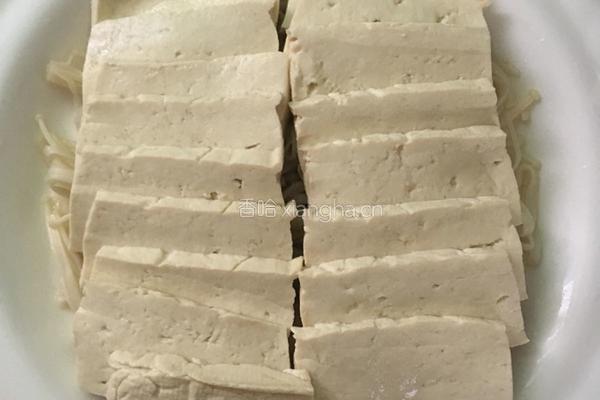 凉拌豆腐金针菇的做法图解5