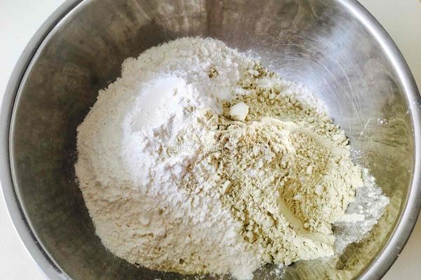 豆沙荞麦馒头的做法图解2