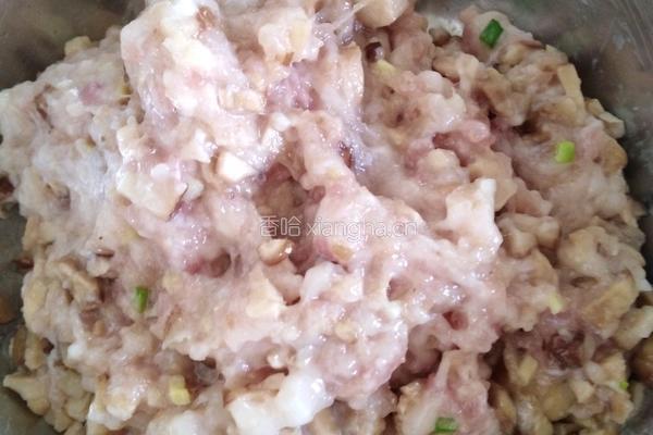 肉酿香菇的做法图解5