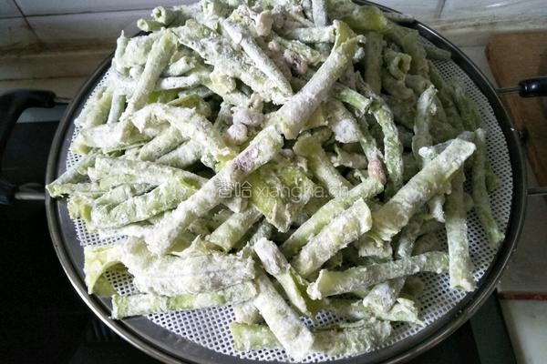 蒸老豆角的做法图解6