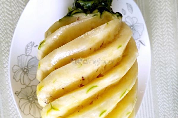 菠萝糖水的做法图解2