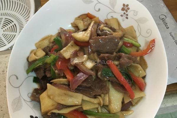 杂菌牛肉片的做法图解7