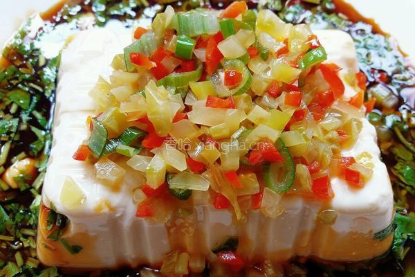 榨菜拌豆腐的做法图解11