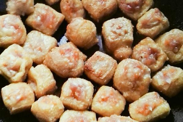 酿油豆腐泡的做法图解5