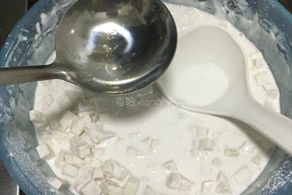 炸香芋饼的做法图解9