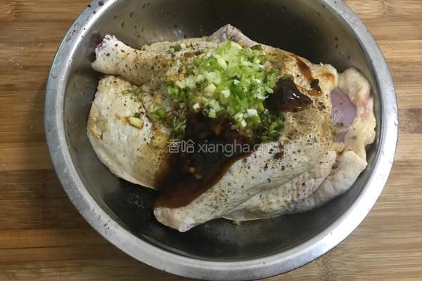 自制烤鸭的做法图解4