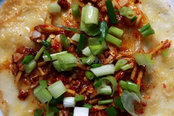 大葱鸡蛋煎薄饼的做法图解10