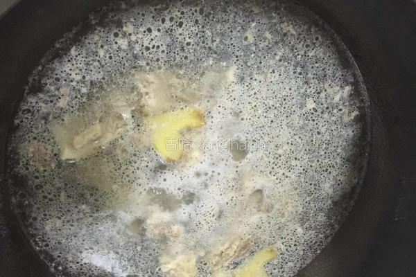 青菜排骨汤的做法图解6