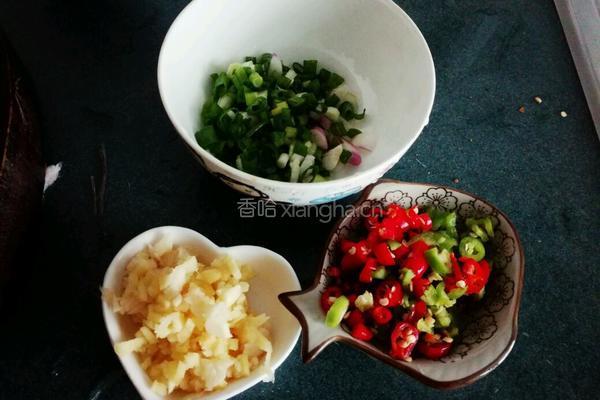 辣炒乔巴菌的做法图解2