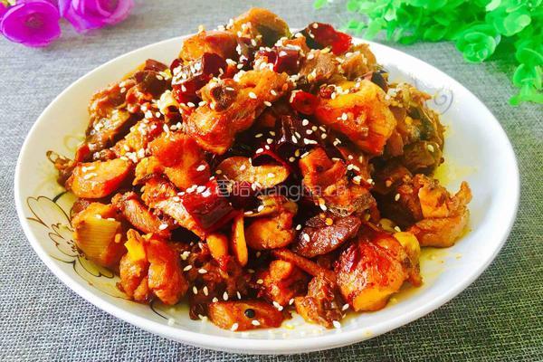辣子鸡的做法图解1
