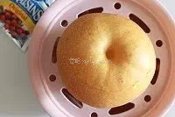 蔓越莓燕窝炖梨盅的做法图解4