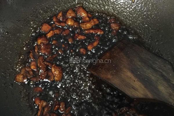 豆角打卤面的做法图解5
