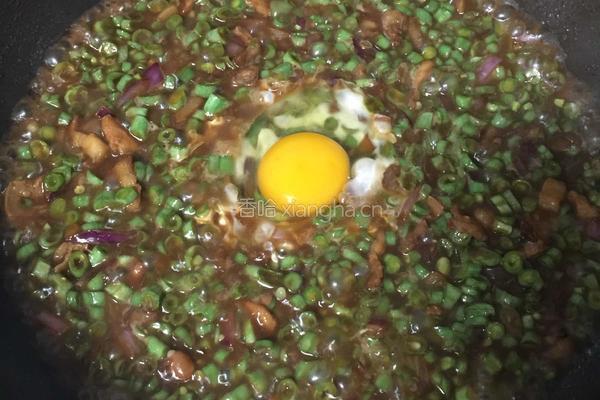 豆角打卤面的做法图解9