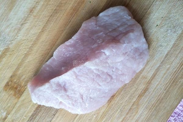 肉丁豆角的做法图解2