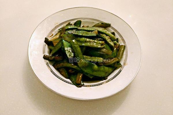 丝瓜炒荷兰豆的做法图解11