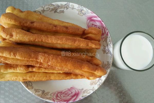 自制无铝油条的做法图解16