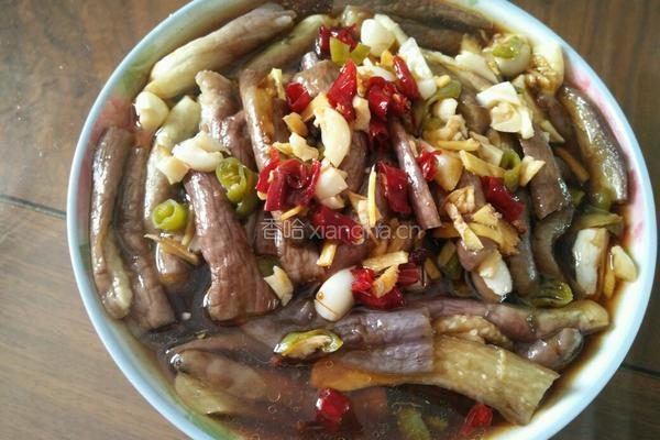 美味蒸茄子的做法图解5